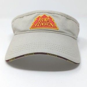 Red Hook Ale Brewery Khaki Visor Beer Company Adjustable